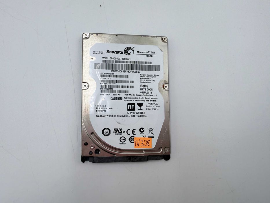 Dysk HDD Seagate 320GB 2.5 SATA 235H GW3m N338