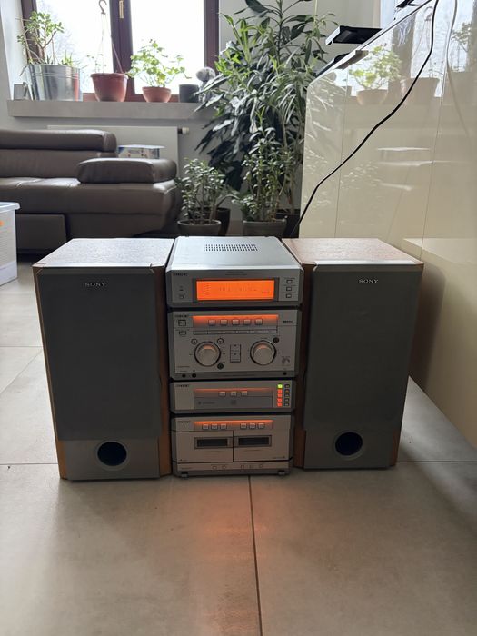 Wieża SONY MHC-NX3AV z kolumnami