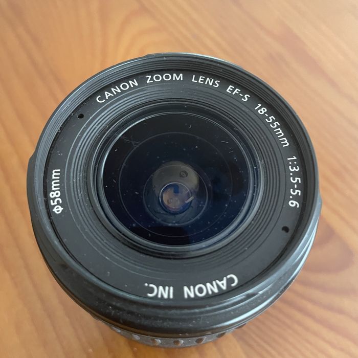 BAIXA DE PREÇO! - Objetiva CANON EF-S 18- 55 mm f/3.5 - 5.6