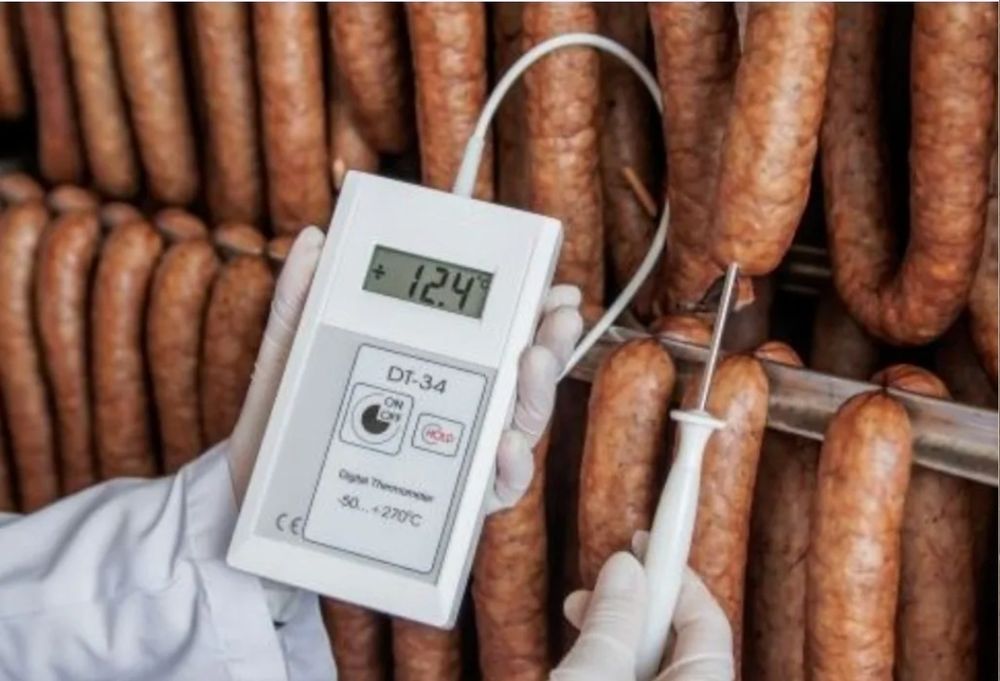 Термометр DT-34 зі щупом 120мм, водонепроникний -100/+270°C