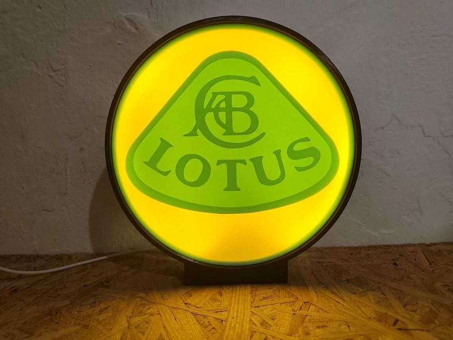 Lightbox Luminaria Decorativa Lotus