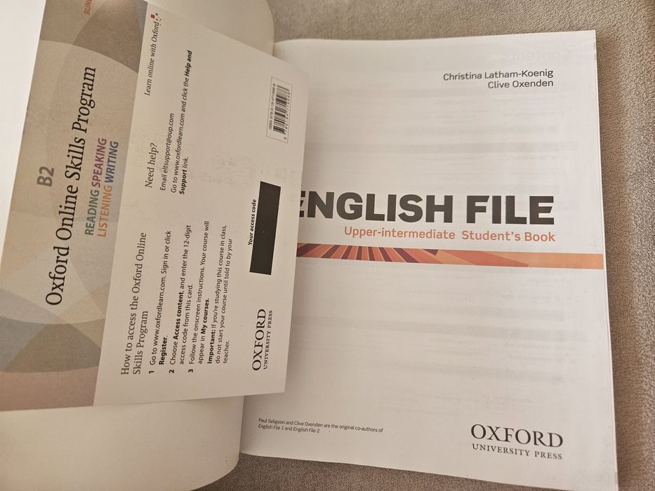 English File Upper-Intermediate Student's Obok OXFORD Third Edition