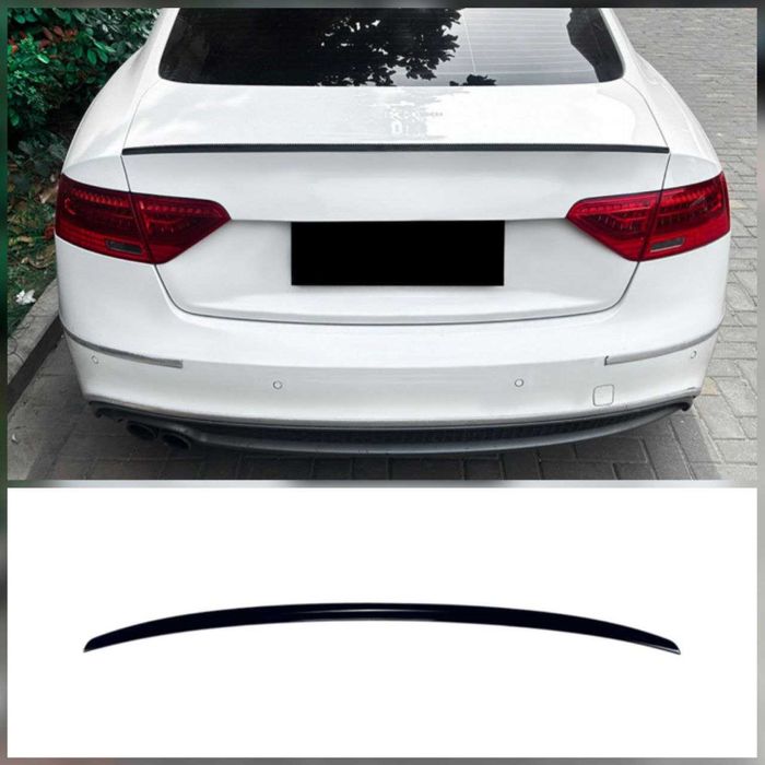 Спойлер на Audi A5 8T Coupe (2-дверная) М4 диффузор сплиттер сплiтер