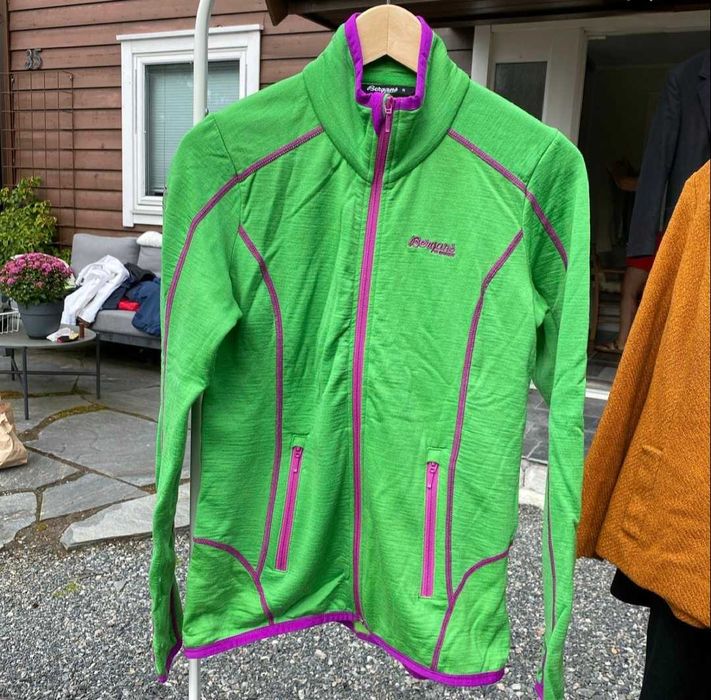 Кофта на шерсти BERGANS OF NORWAY Vikke Jacket Merino Wool, M