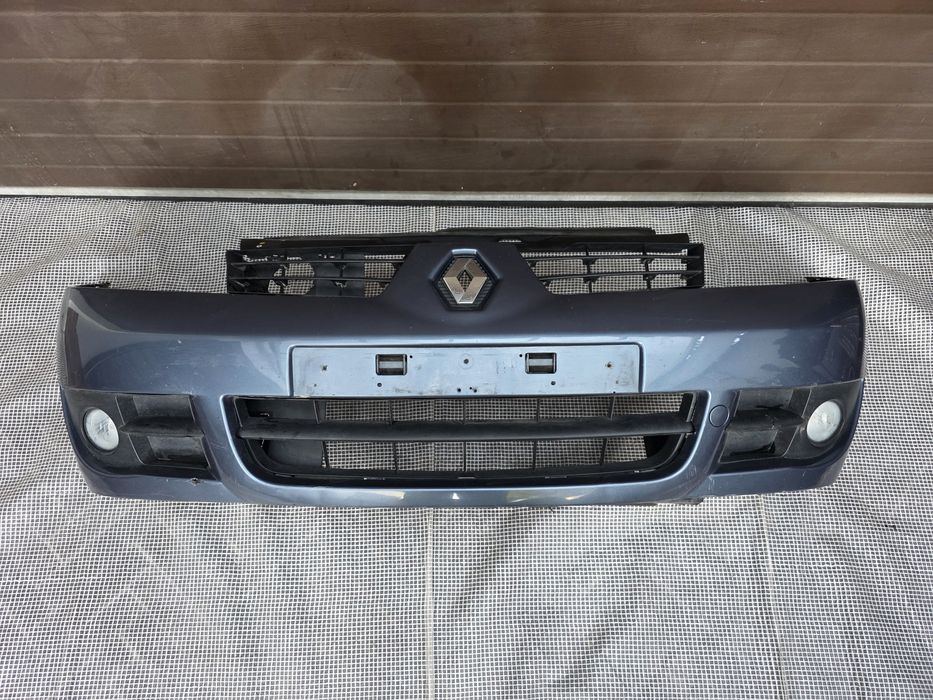 Renault Clio 2 II campus 2005-2009 halogeny kod kolor  tej47 zderzak  przód kompletny wysyłka pobraniowa