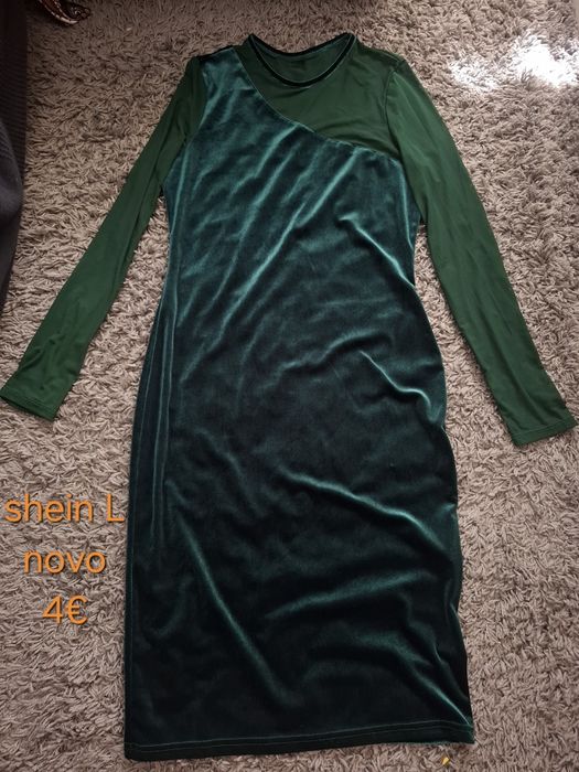 Vestido de veludo novo