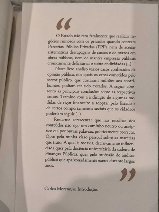 Livro "Como o Estado Gasta o Nosso Dinheiro" de Carlos Moreno