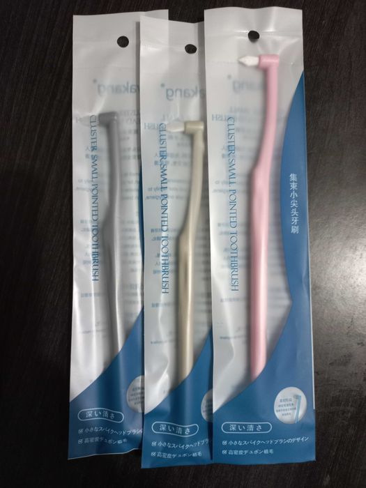 Монопучкова зубна щітка/щітка для видалення нальоту/монопучковая щетка