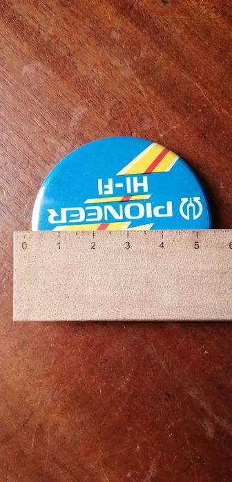 Pin Pioneer Hi-Fi (Diametro 5 cm)