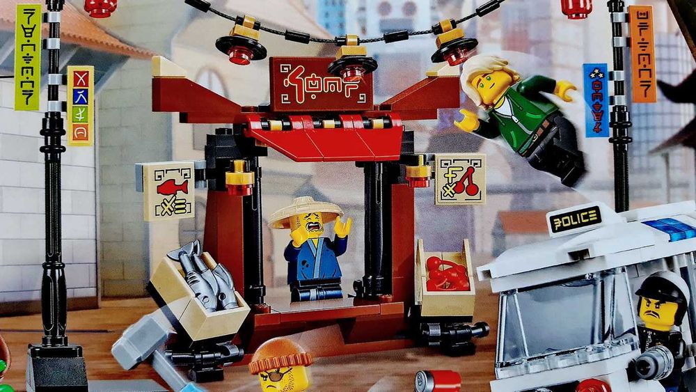 Lego NINJAGO Movie 70607 Ninjago City Chase selado