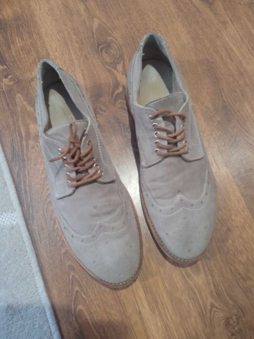 Продам чоловічі замшеві туфлі бренду Geox