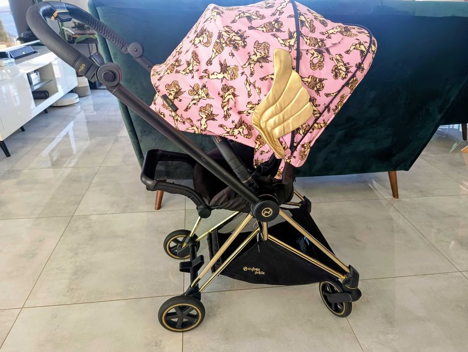 Wózek spacerowy CYBEX Mios 2 Jeremy Scott – Cherubs różowe cherubinki