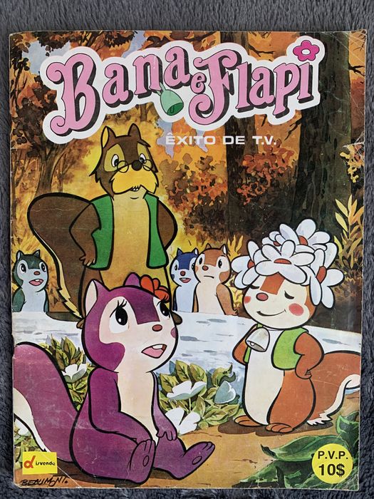 Bana & Flapi caderneta de cromos