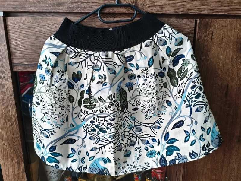 Mini spódniczka w kwiaty