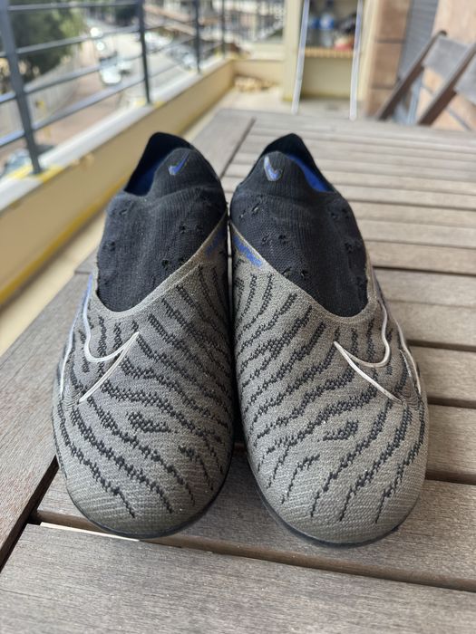 Nike Phantom GX Elite FG Preto/Azul – Tamanho 43 – Como Novas