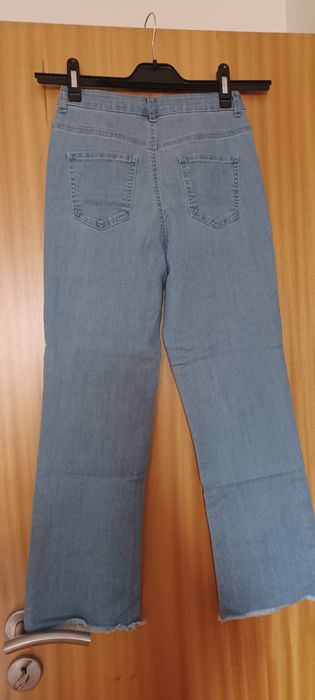 Calças de ganga claras