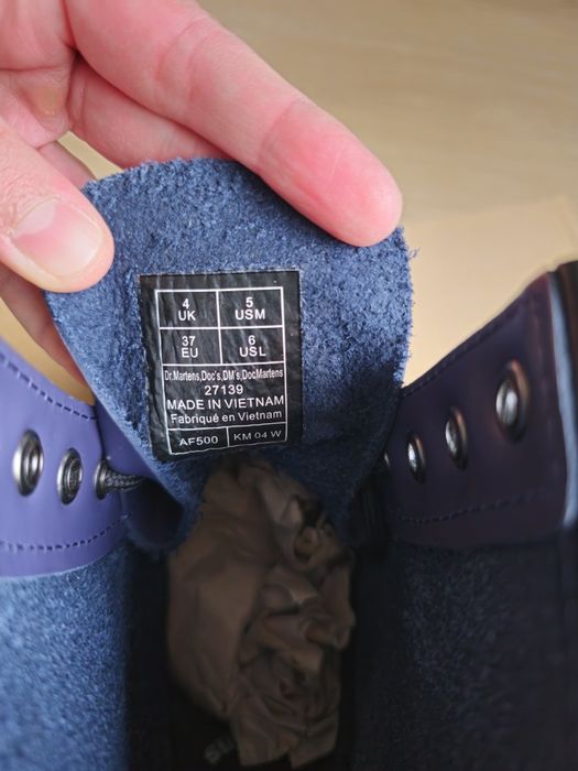 Botas Dr. Martens 1460 Indigo