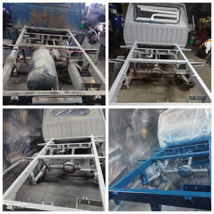 Piaskowanie Malowanie Szkiełkowanie mobilne stacjonarne