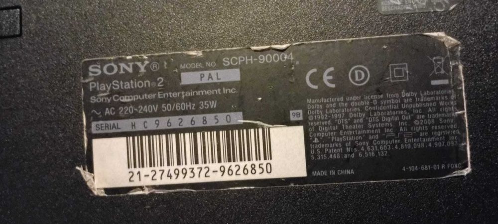 PlayStation 2 FAT Original – Modelo com 2 USB (Muito Procurado)