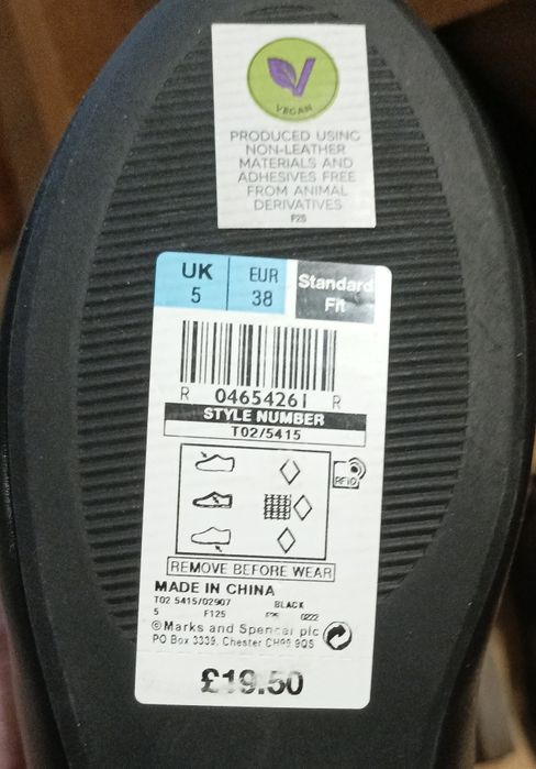 Buty Marks and Spencer nowe 38/37