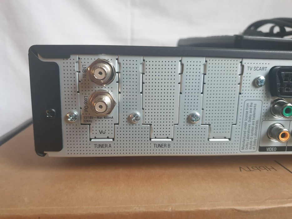 VU+ Duo 2  dekoder satelitarny z dyskiem 2 TB. WLAN.