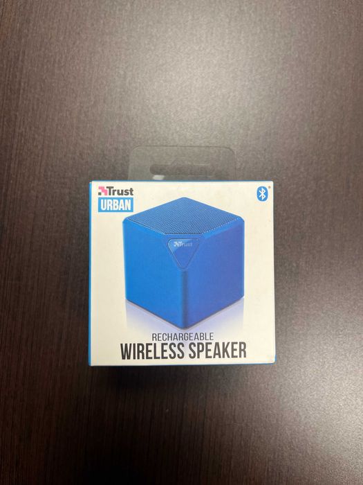 Coluna de Som Marca Trust Ziva Wireless Blue