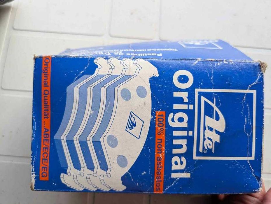 Pastilhas de travão ATE  - frente. Sistema:  VW