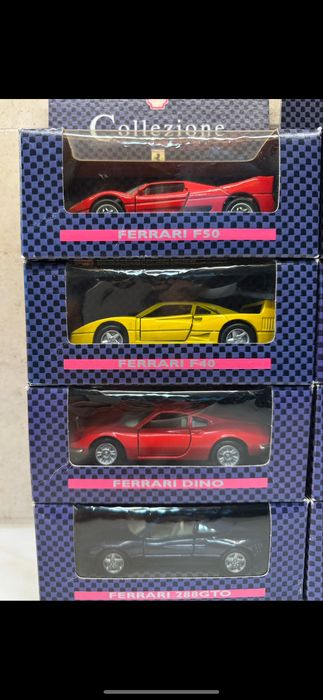 Carros 8 miniaturas Ferrari coleção