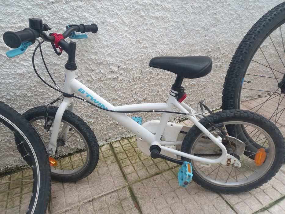Bicicleta adulto e criança