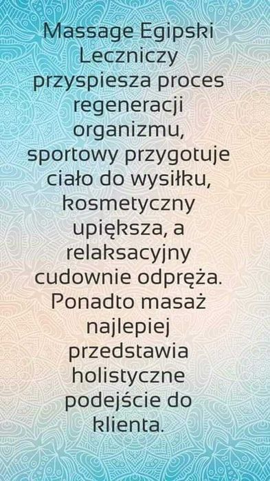 Masaż i depilacja