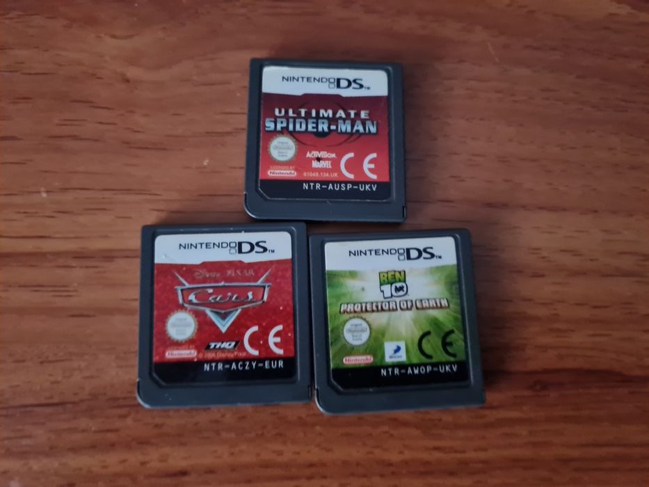 Jogos Nintendo ds - Ultimate spiderman, Cars, Ben 10