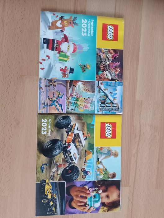 LEGO dwa katalogi 2023r niemieckie