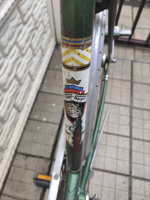 Stary rower klasyk Express Tisuna 26" PRL damka miejski