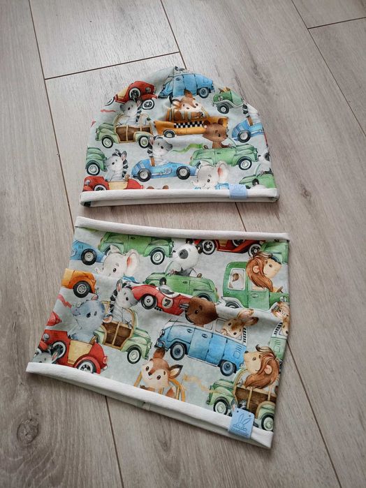 Czapka z kominem 3-5l.