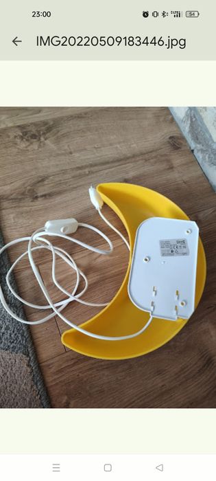 Lampka ścienna księżyc Ikea