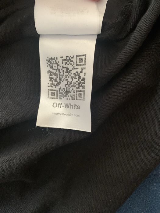 T-shirt Off White Black Size S