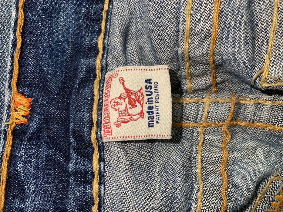 True Religion Billy super T patent pending jeans flared