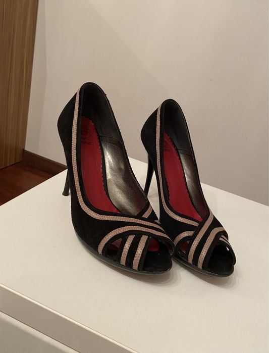 Zamszowe szpilki FABIO FABRIZI