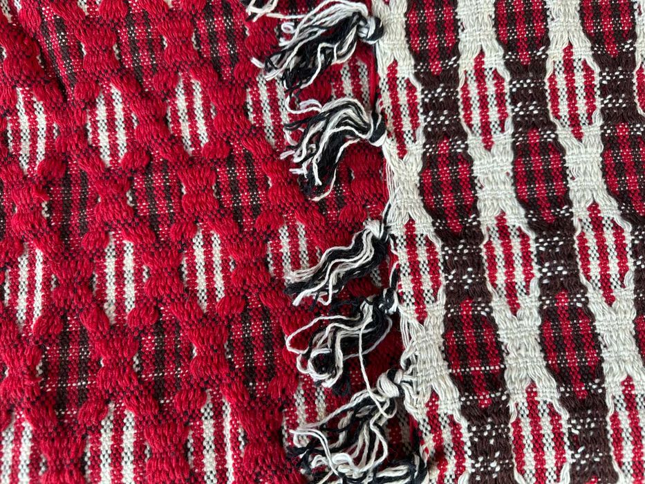 Narzuta wełniana nowa dwustronna