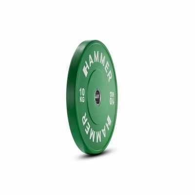 Obciążenie bumper 10 kg HAMMER 50mm - sklep stacjonarny