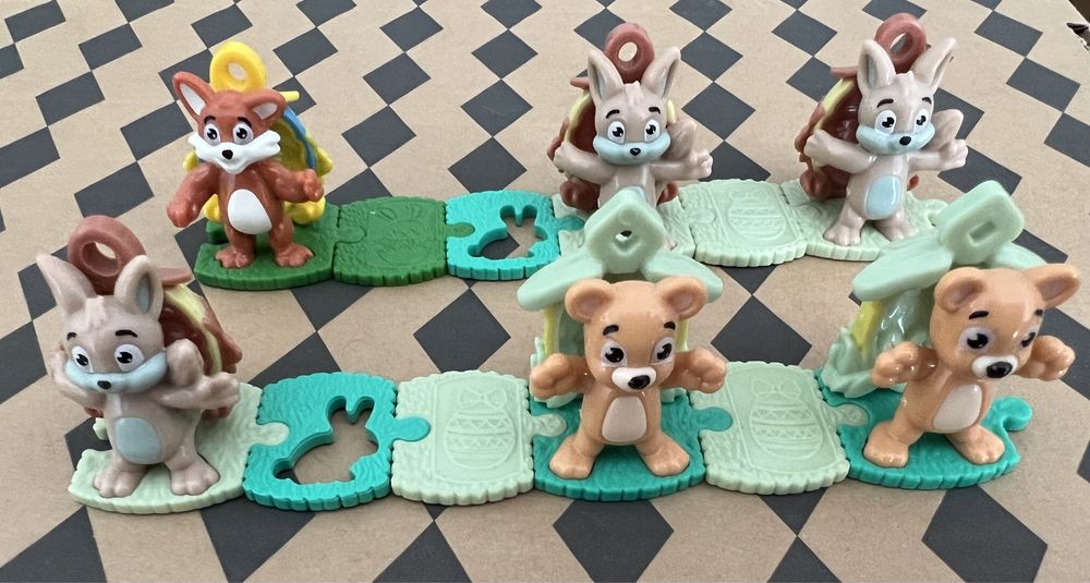 Figurki z Kinder niespodzianki