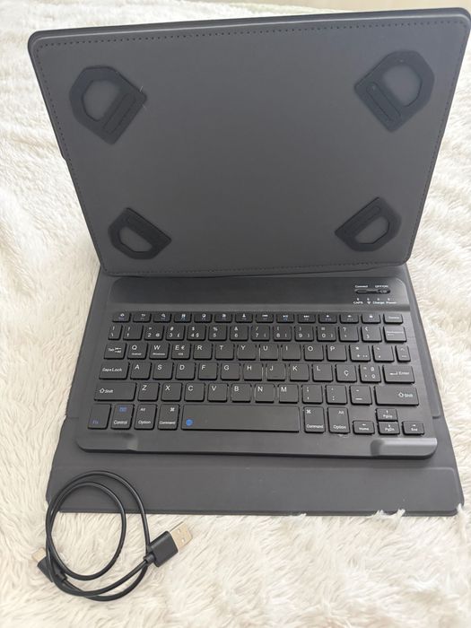 estojo com teclado bluetooth magnético para tablet 11”