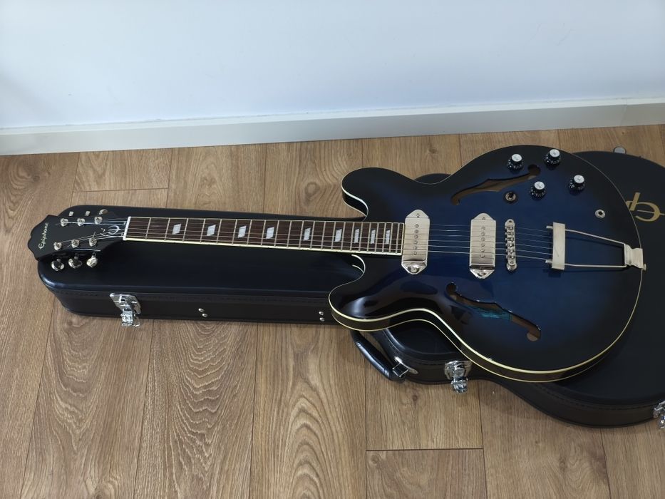 Epiphone Gary Clark Jr Blak & Blu Casino Pombal • OLX.pt