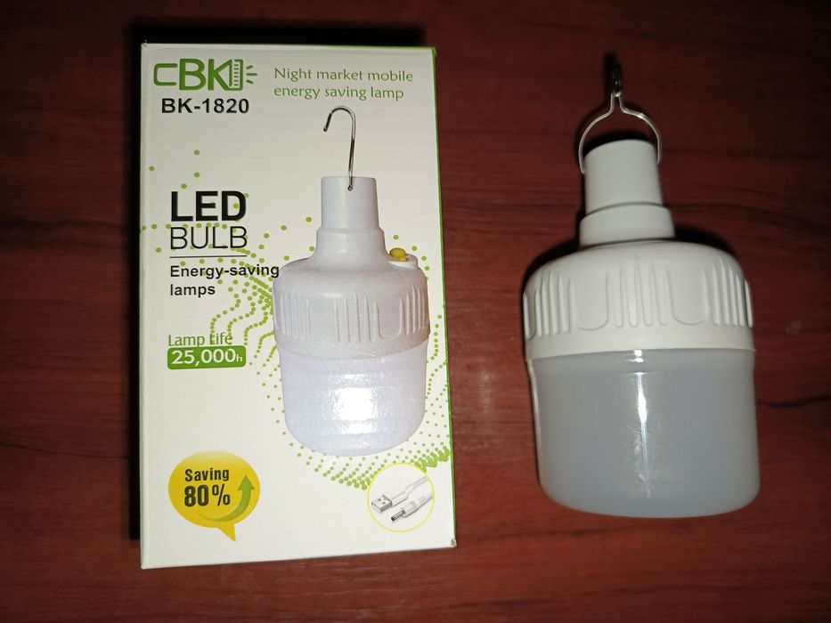 Лампа світлодіодна, для кемпінга, з гачком, ВК-1820.