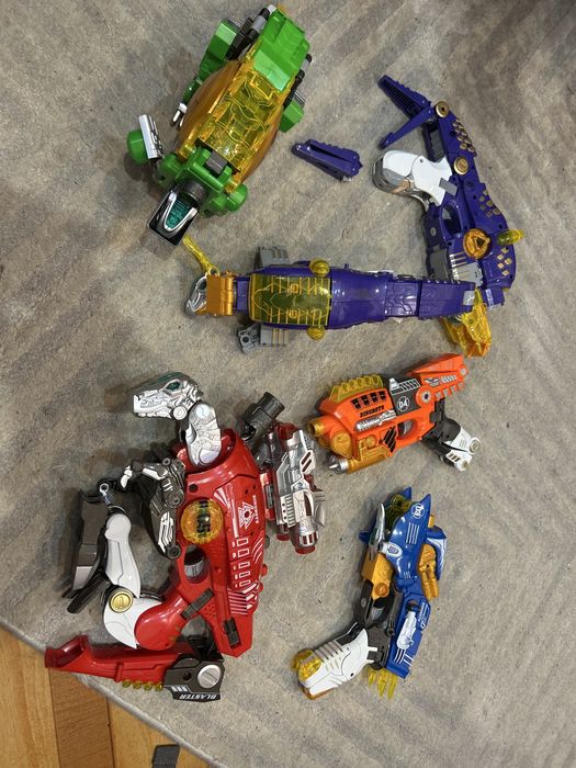 Повний Набір іграшок-трансформерів Dinobots