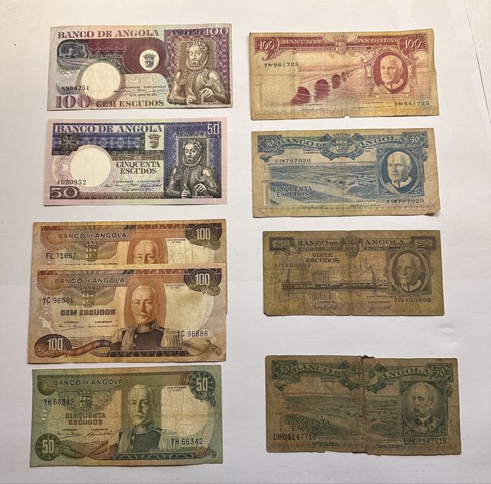 Notas antigas de Angola  (9)