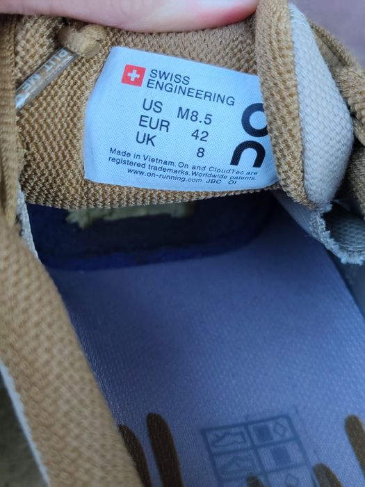 Кроссовки Swiss Engineering On Cloud Dip  41,5 / 42
