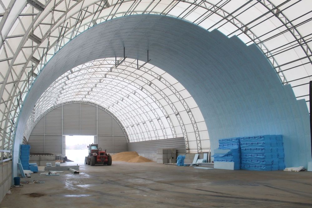 Izolacja do Hal Tunelowych Łukowych Agrohal Hangarów Styrodur XPS AGRO