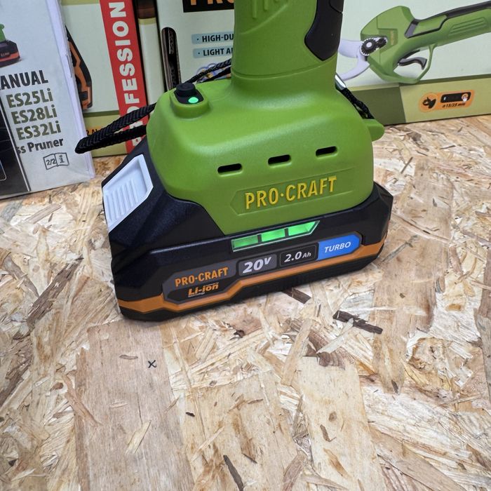 Секатор акумуляторний Procraft ES25Li