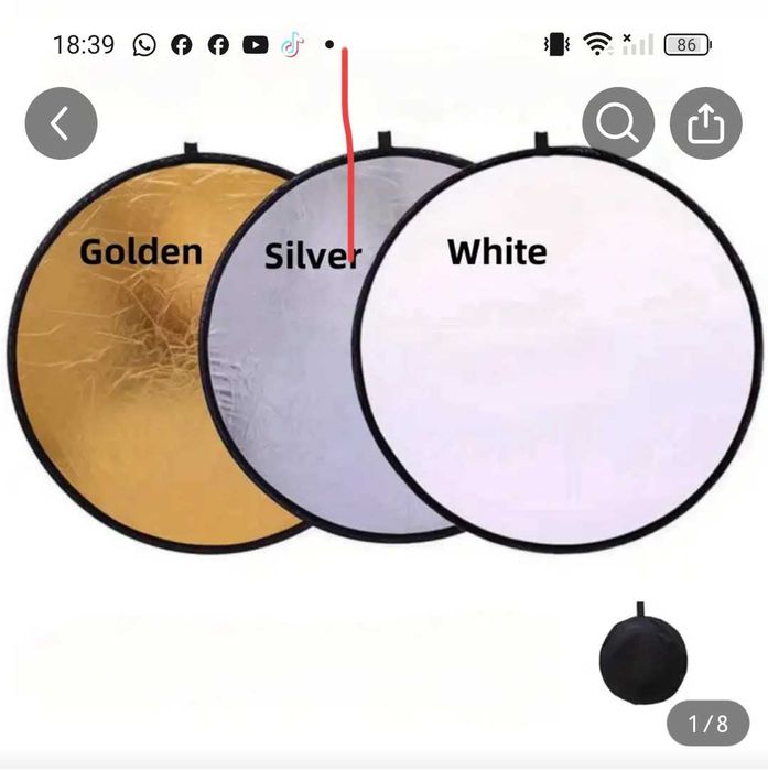 Set de fotografia completo